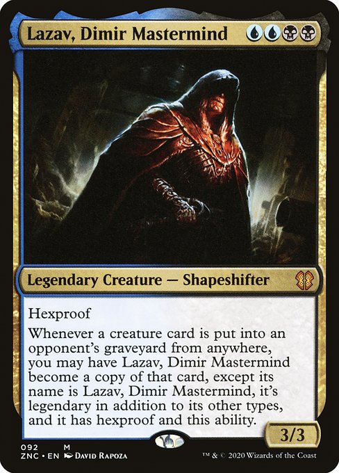 Lazav, Dimir Mastermind (Mythic)