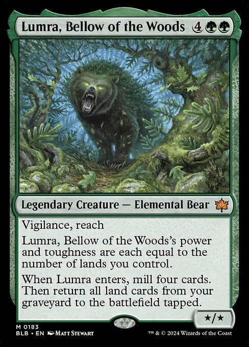 Lumra, Bellow of the Woods (Mythic)