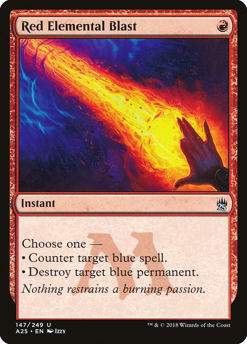 Red Elemental Blast (Uncommon)