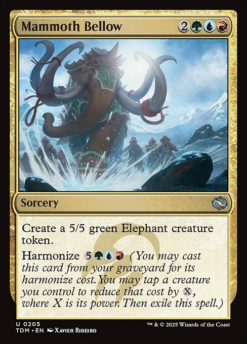 Mammoth Bellow (Uncommon)