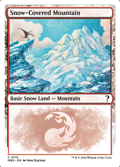 Snow-Covered Mountain (Common)
