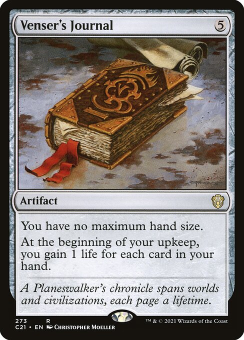 Venser's Journal (Rare)