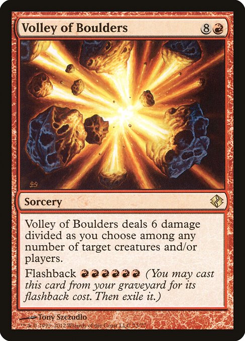 Volley of Boulders (Rare)