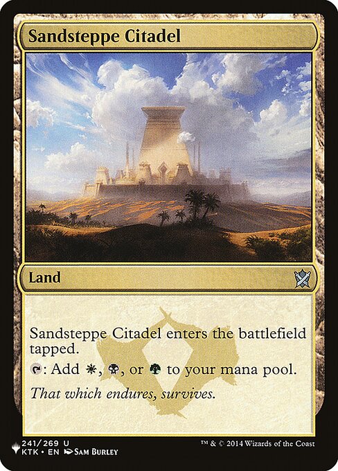 Sandsteppe Citadel (Uncommon)