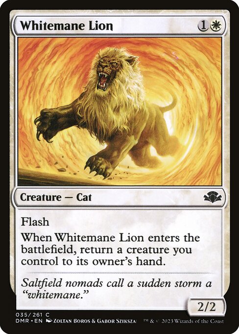 Whitemane Lion (Common)