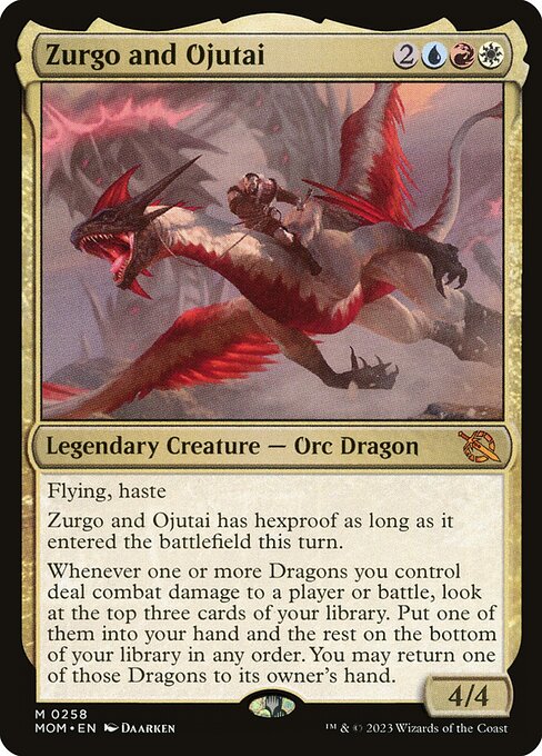 Zurgo and Ojutai (Mythic)