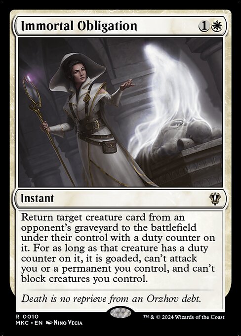 Immortal Obligation (Rare)
