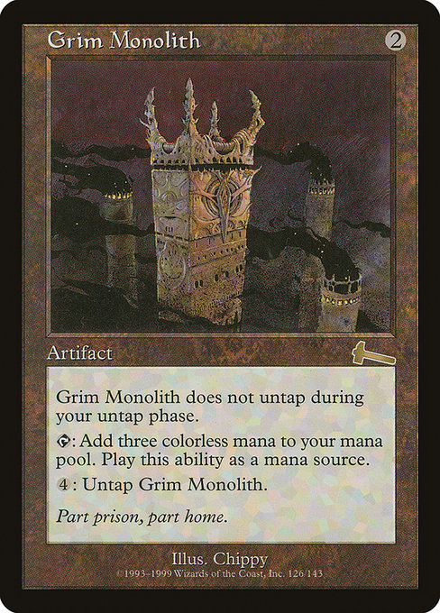 Grim Monolith (Rare)
