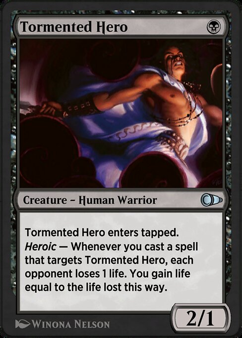 Tormented Hero #114 – Pioneer Masters Tormented Hero from Pioneer Masters (Uncommon)