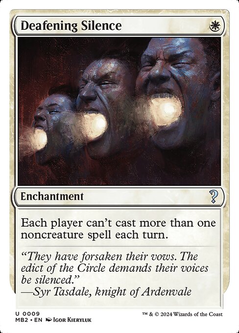 Deafening Silence (Uncommon)