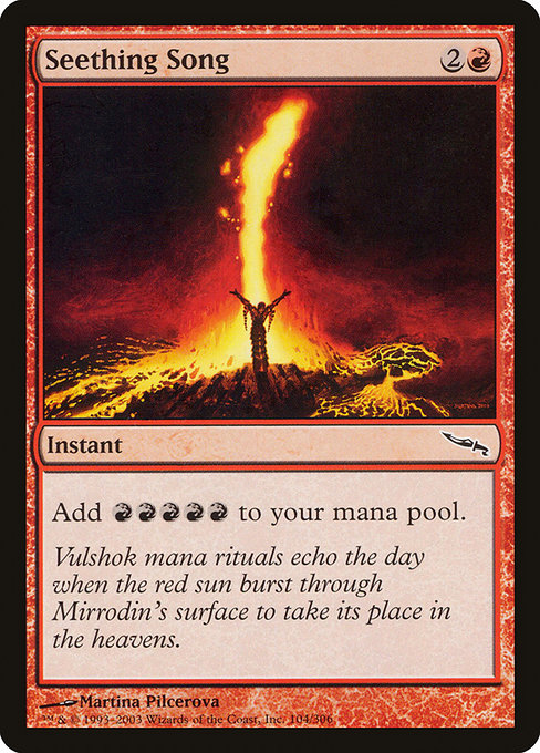Seething Song from Mirrodin (Common)