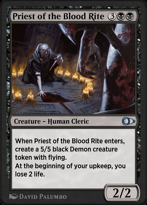 Priest of the Blood Rite #103 – Pioneer Masters Priest of the Blood Rite from Pioneer Masters (Uncommon)