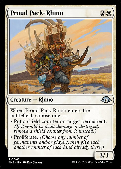 Proud Pack-Rhino (Uncommon)