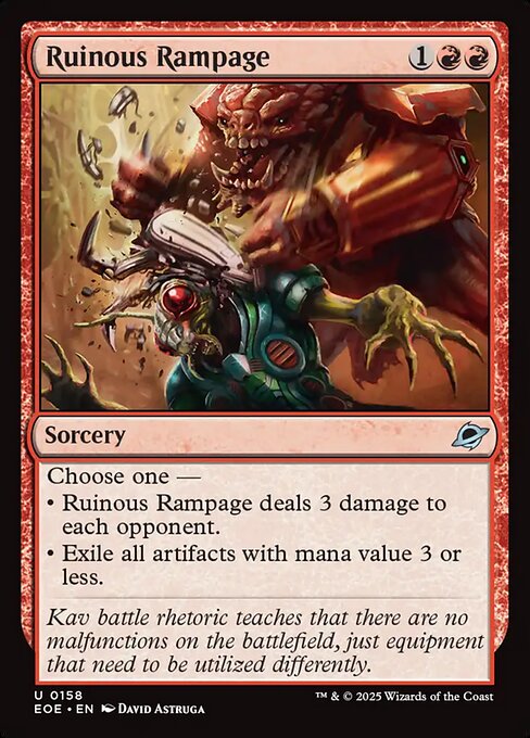 Ruinous Rampage (Uncommon)