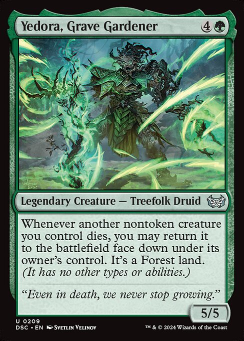 Yedora, Grave Gardener (Uncommon)