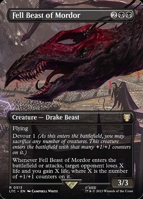 Fell Beast of Mordor (Rare)