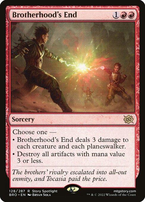 Brotherhood's End (Rare)