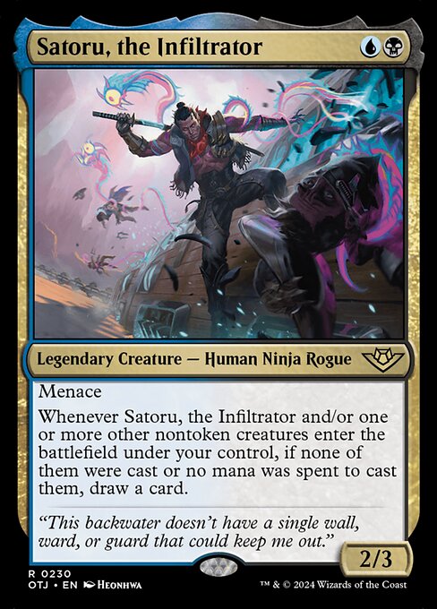 Satoru, the Infiltrator (Rare)