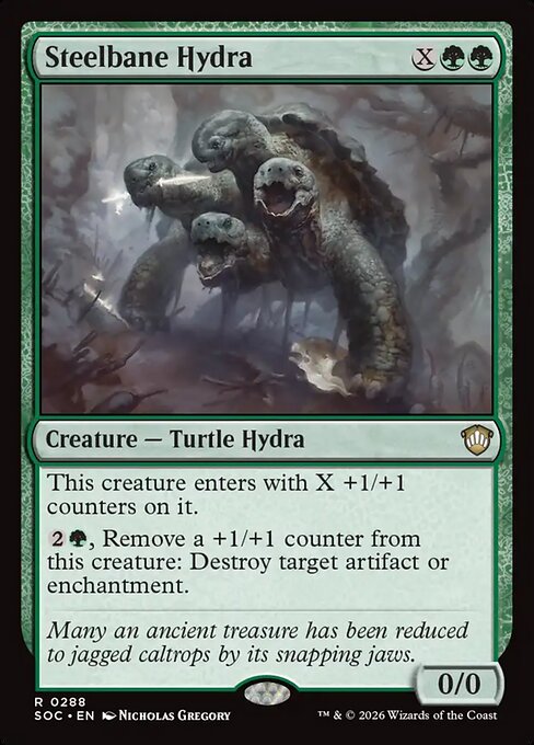 Steelbane Hydra (Rare)