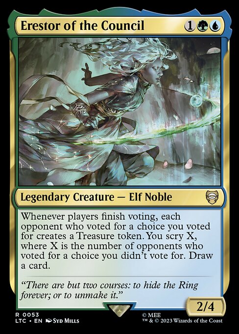 Erestor of the Council (Rare)
