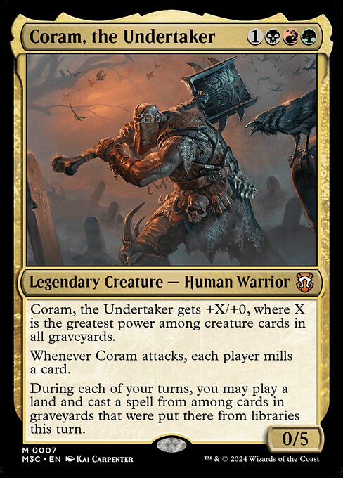 Coram, the Undertaker (Mythic)
