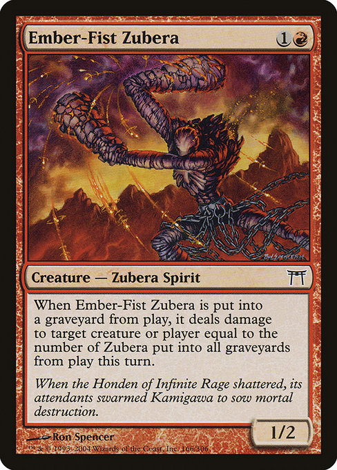Ember-Fist Zubera (Common)