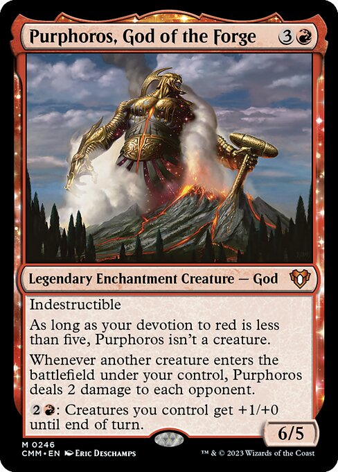 Purphoros, God of the Forge (Mythic)