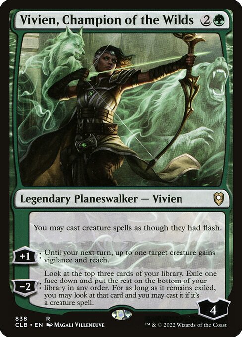 Vivien, Champion of the Wilds (Rare)