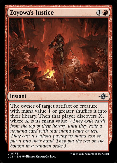 Zoyowa's Justice (Uncommon)