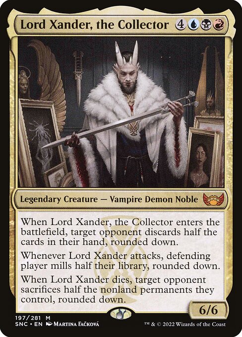 Lord Xander, the Collector (Mythic)
