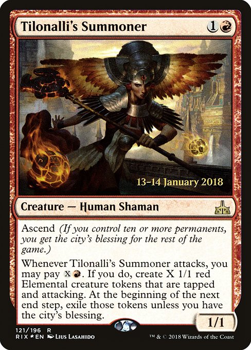 Tilonalli's Summoner (Rare)