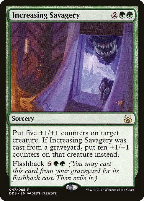 Increasing Savagery (Rare)