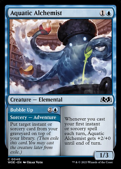 Aquatic Alchemist // Bubble Up (Common)