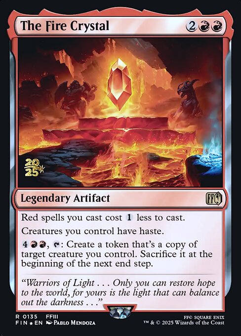 The Fire Crystal (Rare)