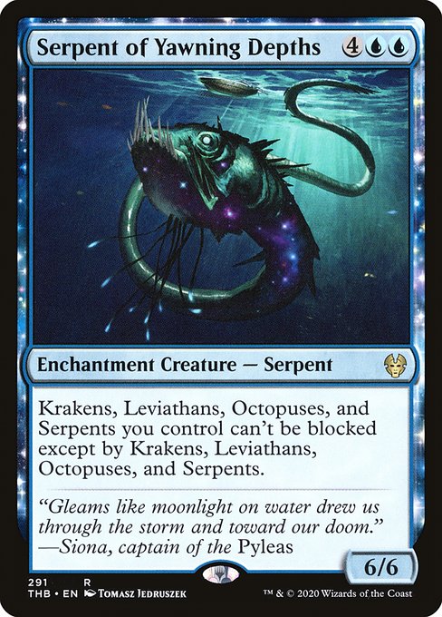Serpent of Yawning Depths (Rare)