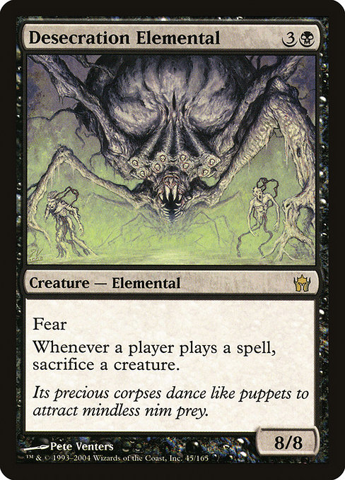 Desecration Elemental (Rare)