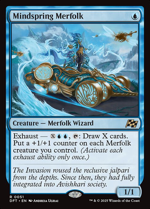 Mindspring Merfolk (Rare)