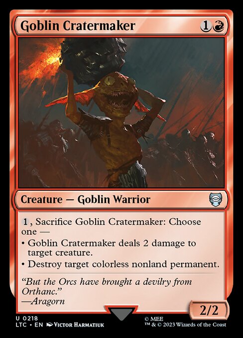 Goblin Cratermaker (Uncommon)