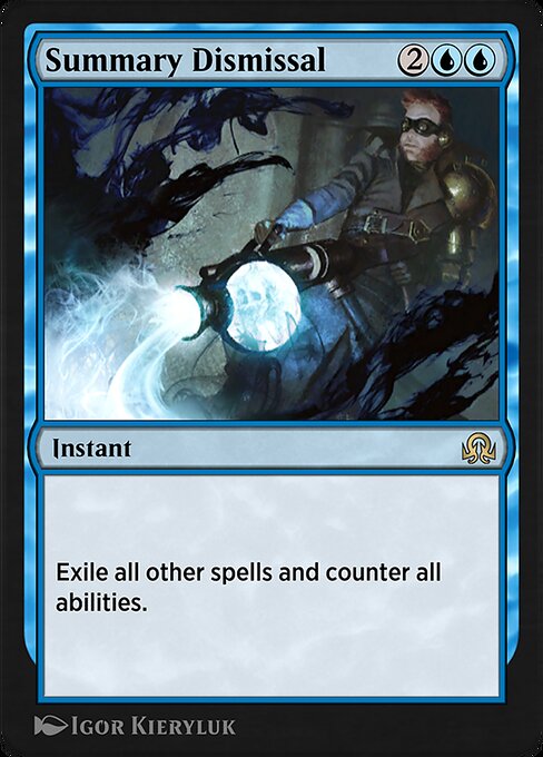 Summary Dismissal #92 – Shadows over Innistrad Remastered Summary Dismissal from Shadows over Innistrad Remastered (Rare)