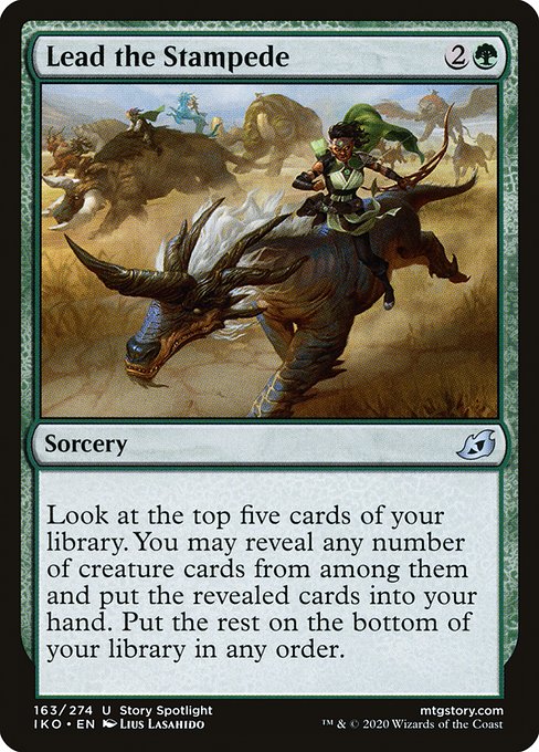 Lead the Stampede (Uncommon)
