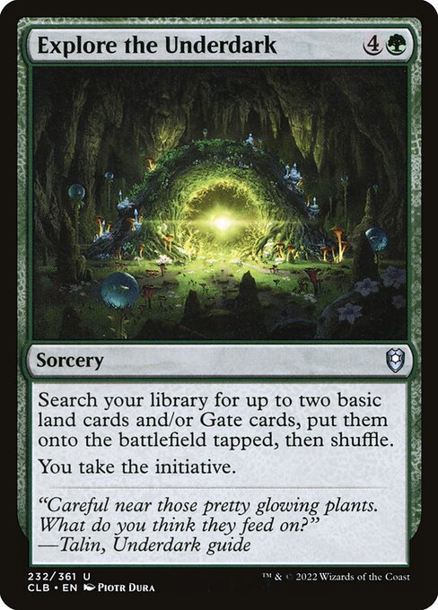 Explore the Underdark (Uncommon)