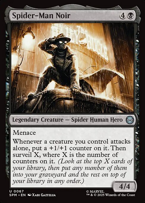 Spider-Man Noir (Uncommon)