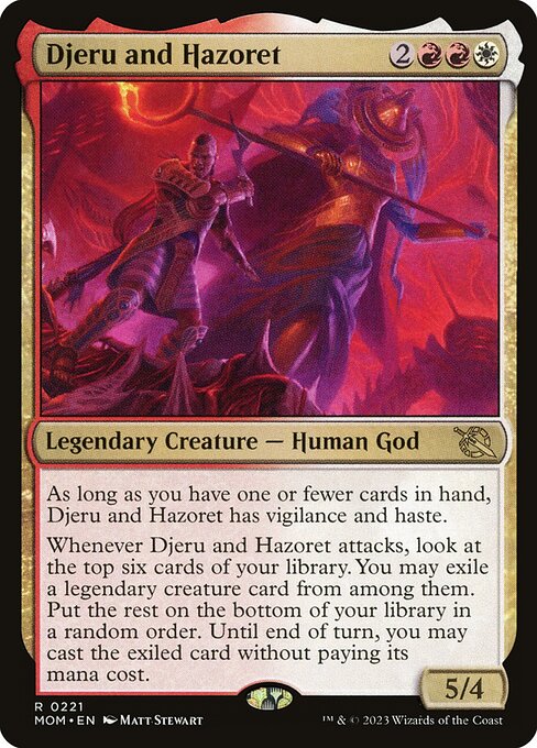 Djeru and Hazoret (Rare)
