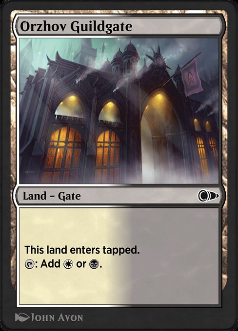 Orzhov Guildgate #271 – Pioneer Masters Orzhov Guildgate from Pioneer Masters (Common)