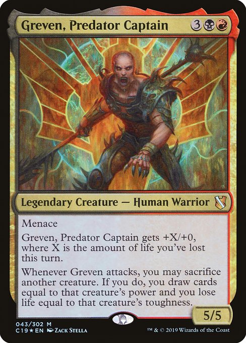 Greven, Predator Captain (Mythic)