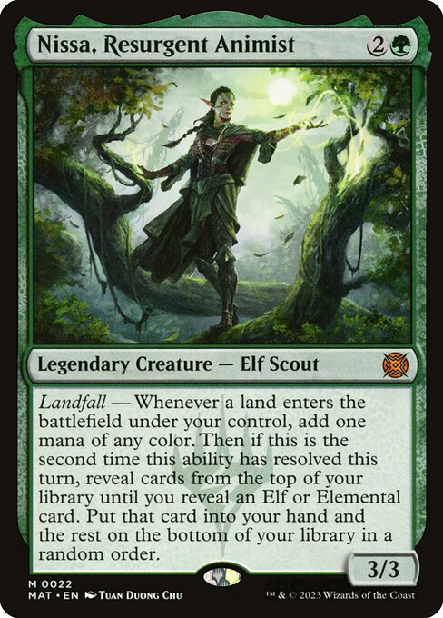 Nissa, Resurgent Animist (Mythic)