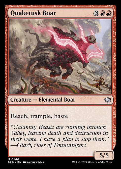 Quaketusk Boar (Uncommon)