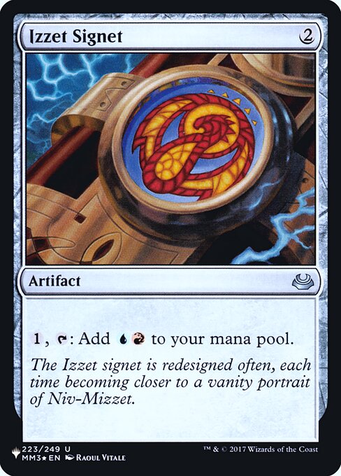 Izzet Signet (Uncommon)