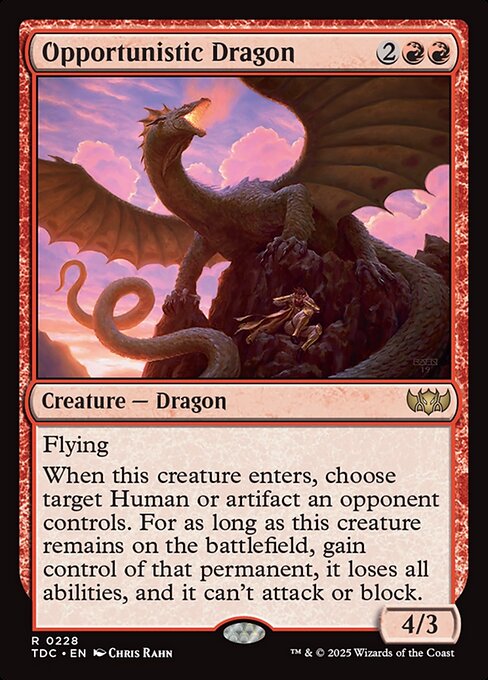 Opportunistic Dragon (Rare)