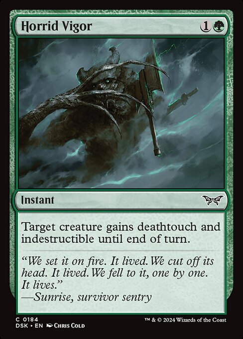 Horrid Vigor (Common)